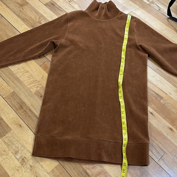 Rag & bone ribbed , corduroy , brown mini dress - Picture 2 of 9